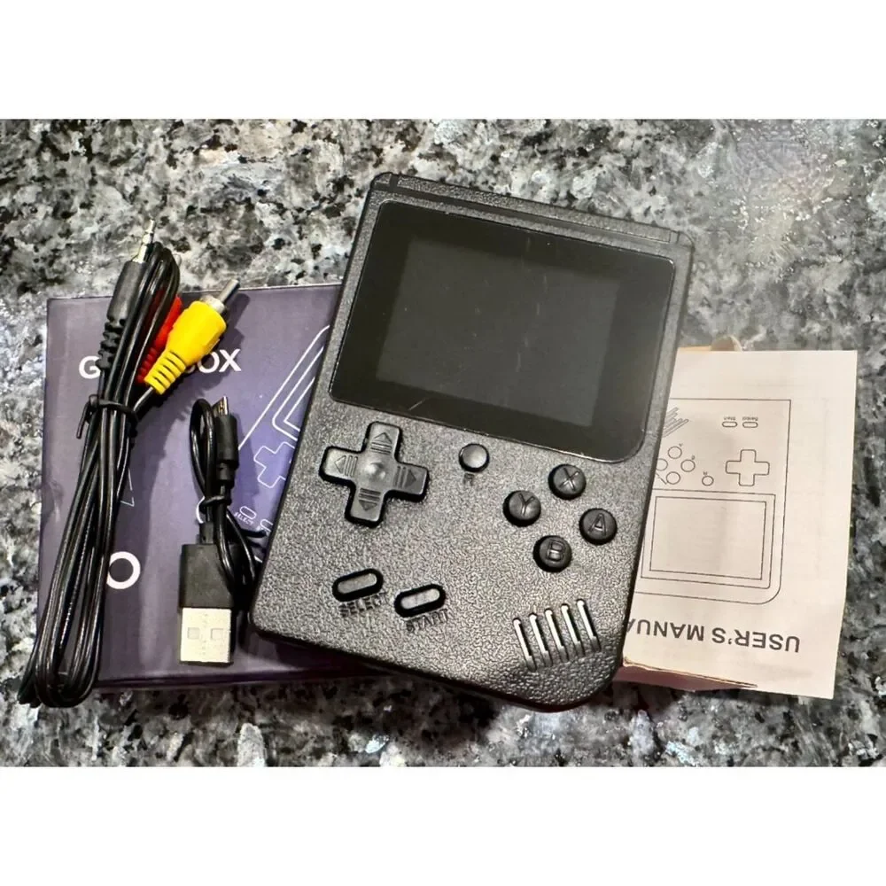 Retro Portable Game Box with 400 Classic Video Games